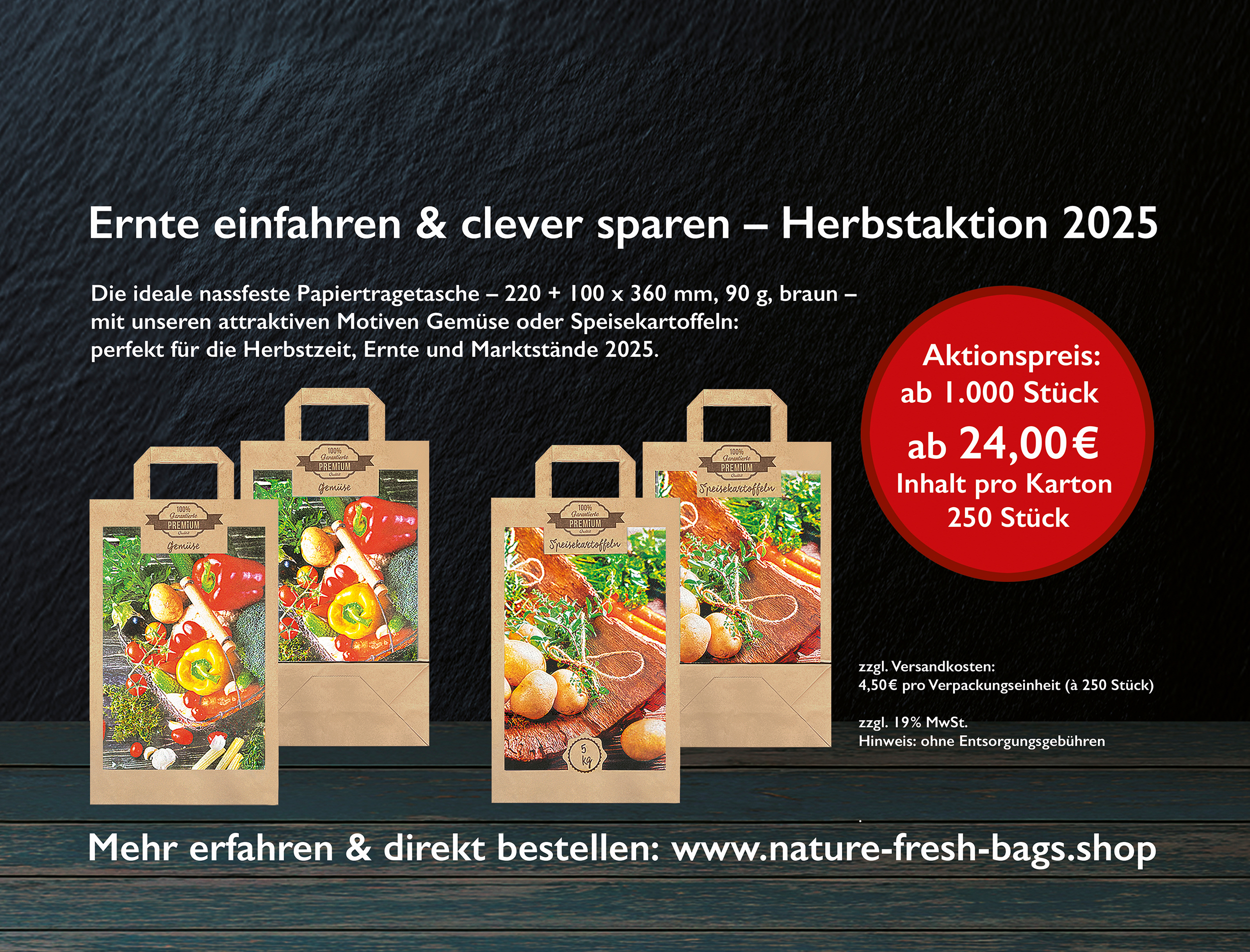 EXTRA Tragetaschen Aktion SANDO Trendverpackungen Online Shop
