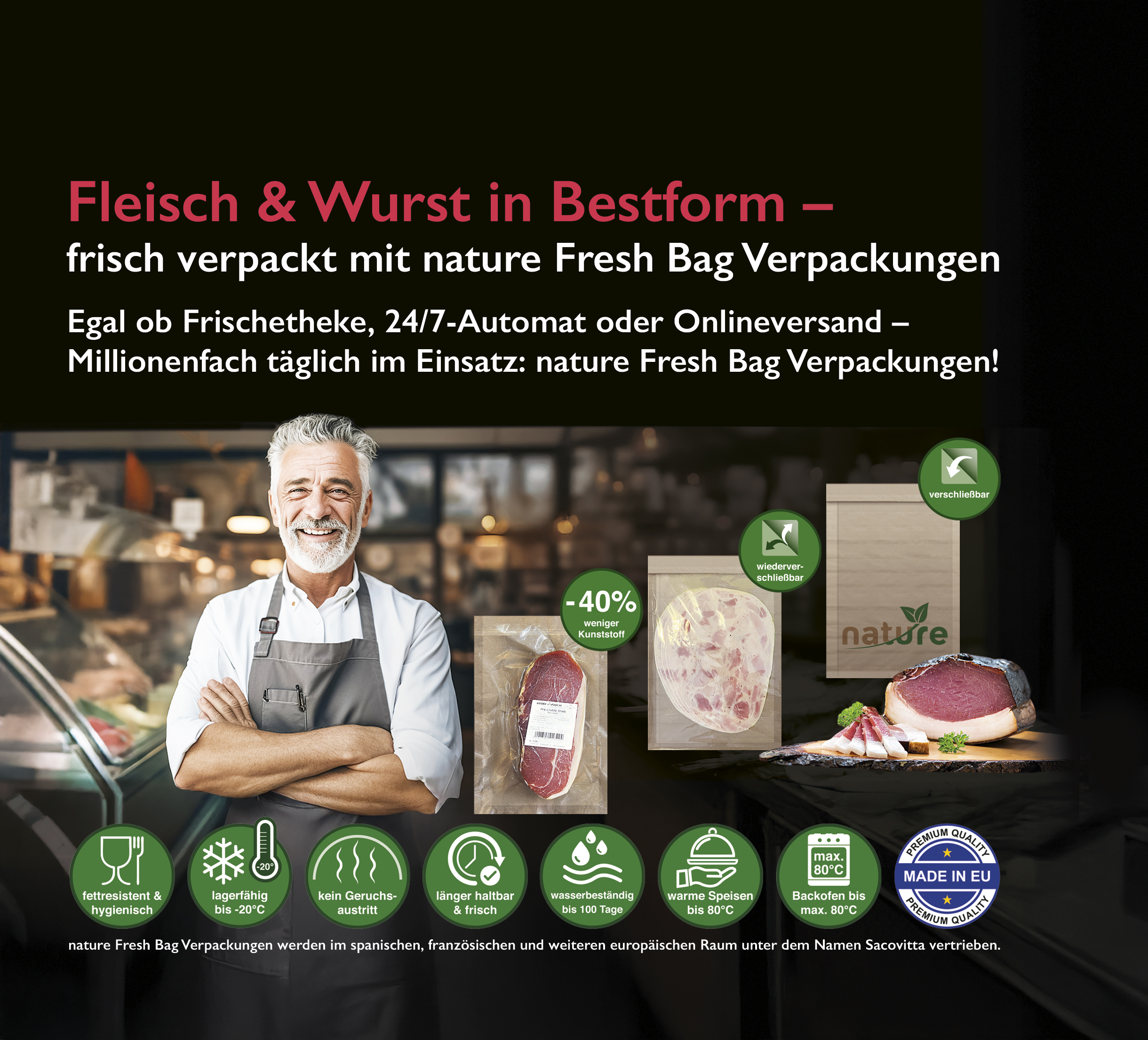 FLEICH WURST Millonenfach im taeglichen EINSATZ