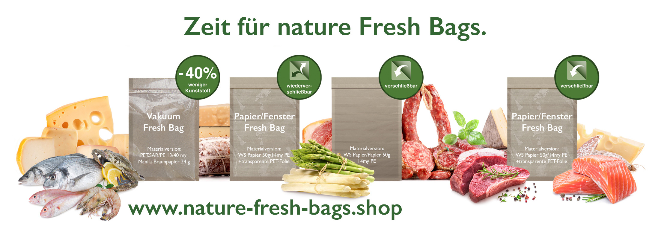 nature Fresh Bags Musterrange