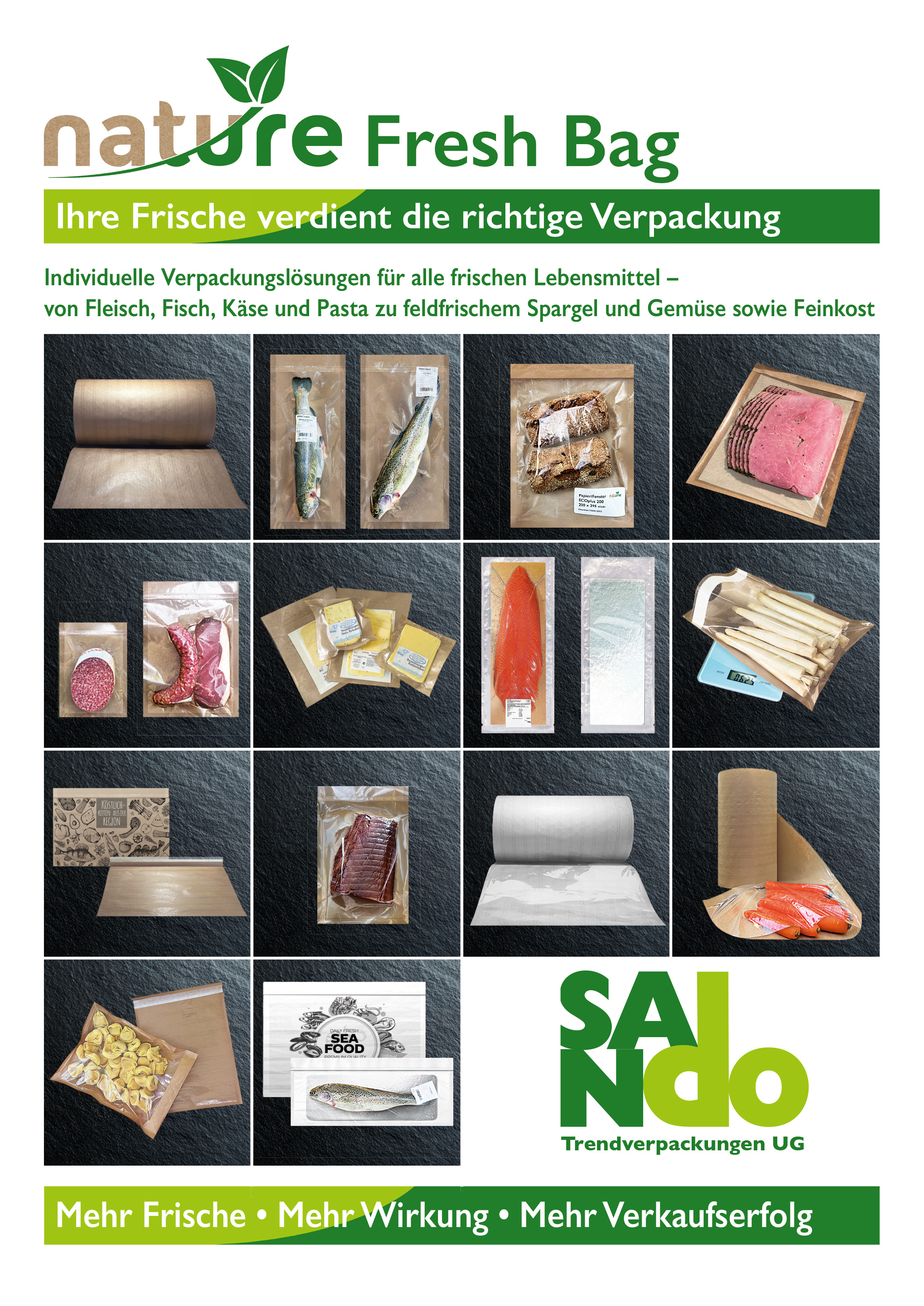SANdo Folder nature Fresh Bags Mai 2026 Titel